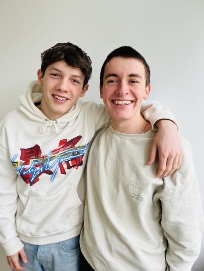 Alberto og Louis fra Lyngby Handelsskole fortæller om det sociale liv på skolen