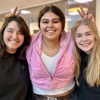 Asmida, Pauline og Emilie, 10.klasse, Hillerød Handelsskole, 2024